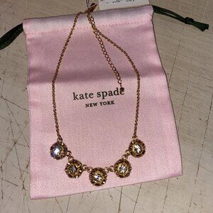 Kate Spade Putting on the Ritz Row Necklace NWT